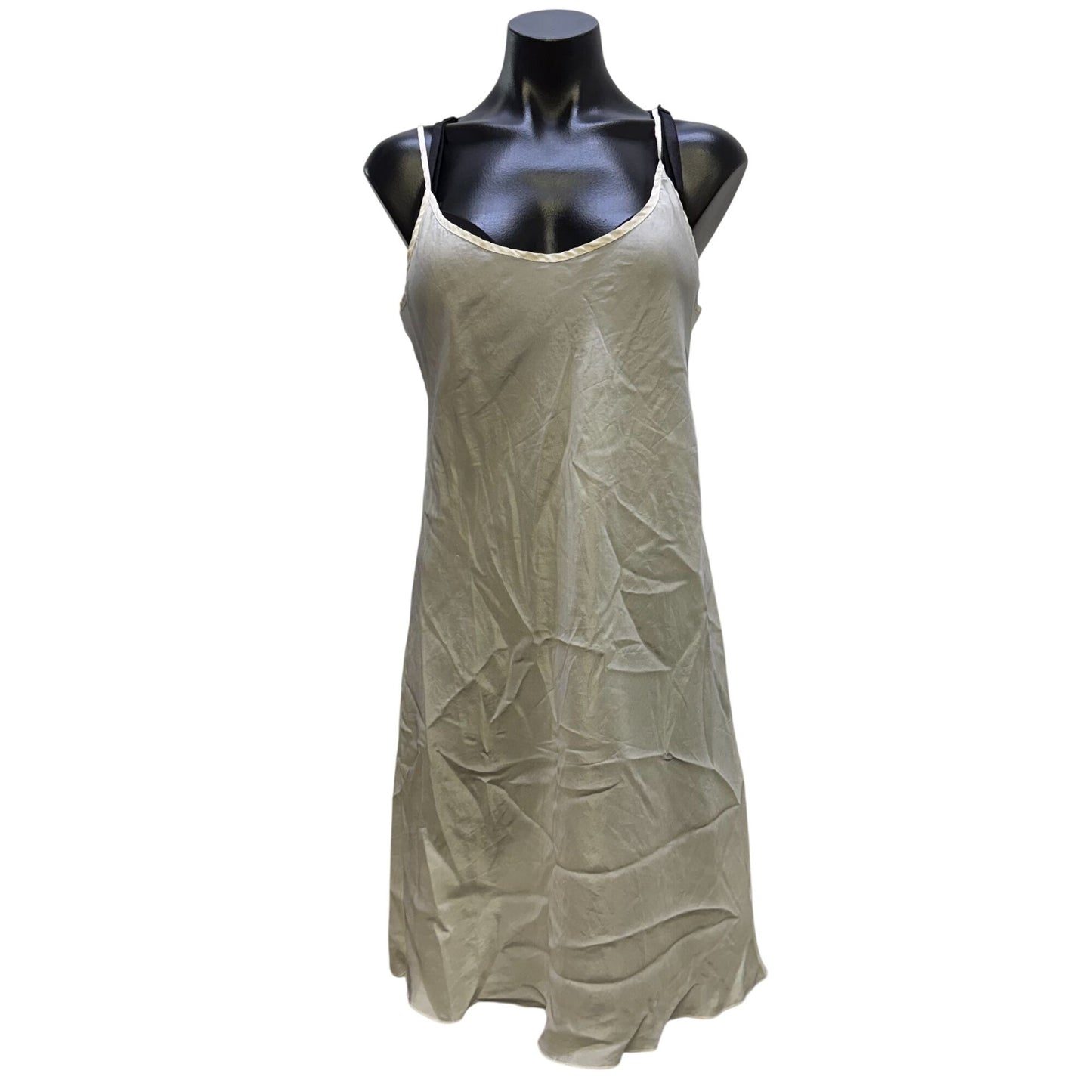 Johnny Was Blue Multi Dress & Slip Set M