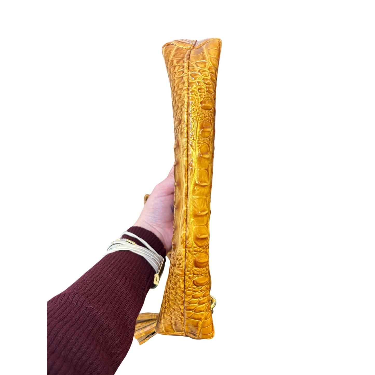 Brahmin Wristlet Leather Wristlet Yell