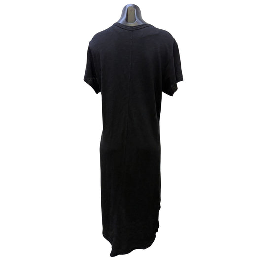 Wilt Black Button-Front Short Sleeve Dress XL