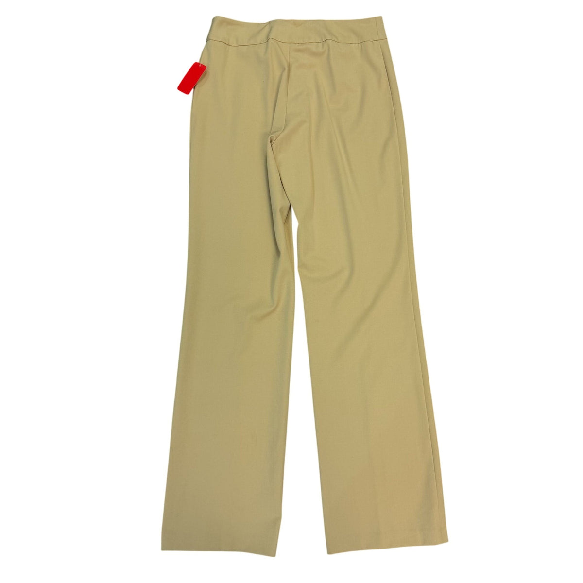 NWT Fabrizio Gianni Tan Stretch Straight-Leg Pants Size 8