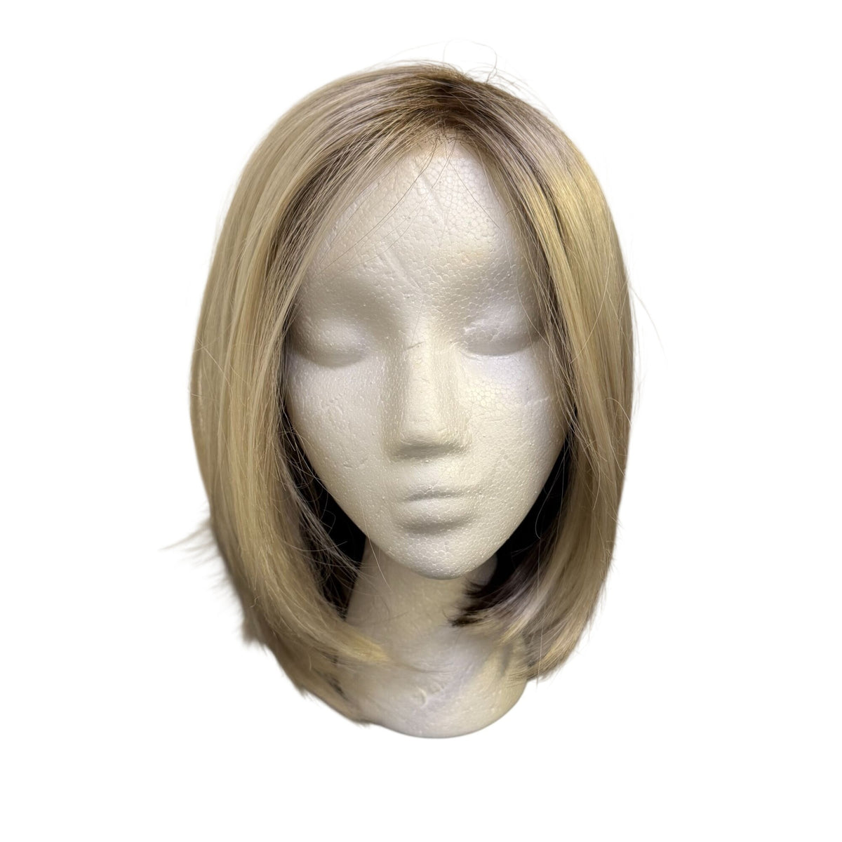 Estetica Designs Icy Shadow Front Lace Wig Blonde Bob Style