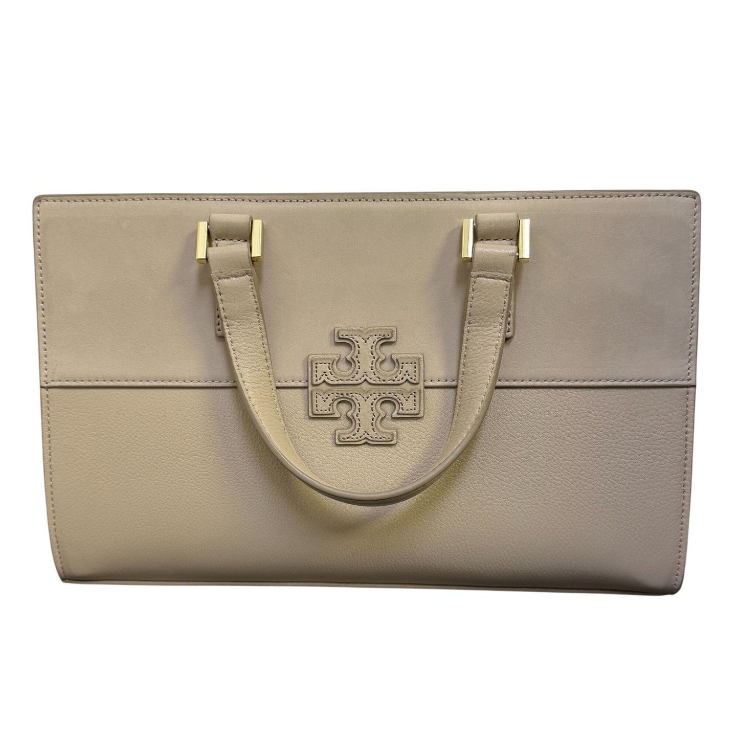 Tory Burch Beige Leather Shoulder Bag