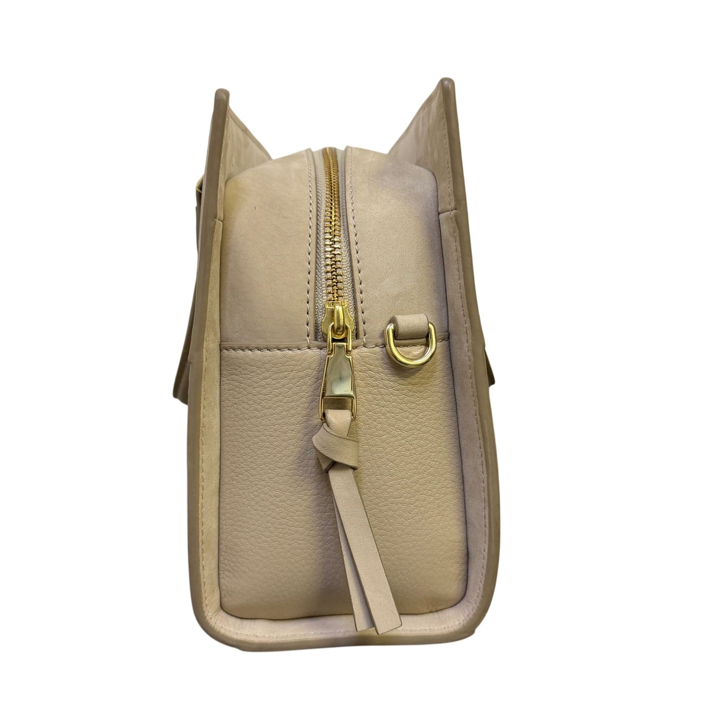 Tory Burch Beige Leather Shoulder Bag