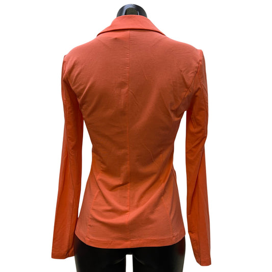 Weekend Max Mara Coral Blazer-Style Top With Button Closure S