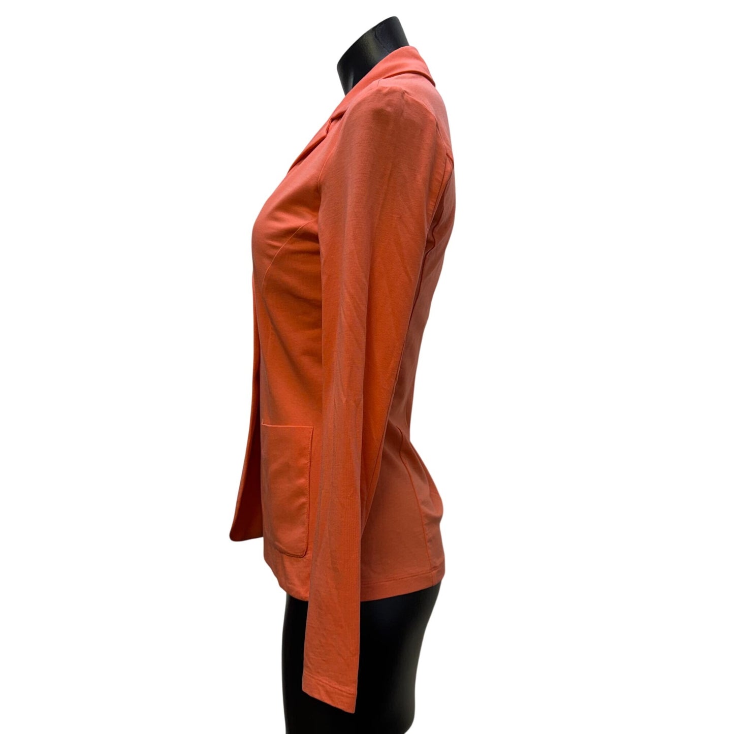 Weekend Max Mara Coral Blazer-Style Top With Button Closure S