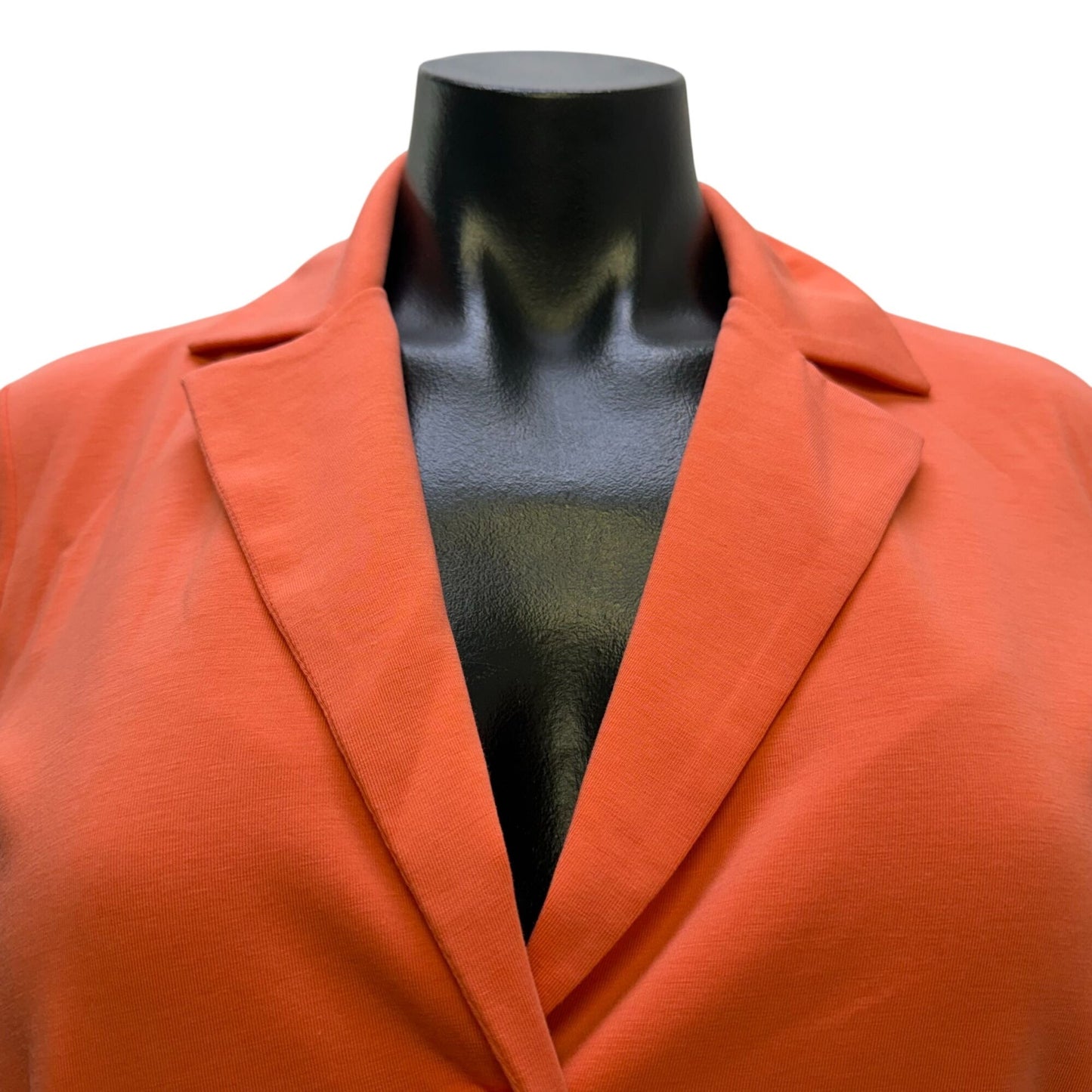 Weekend Max Mara Coral Blazer-Style Top With Button Closure S