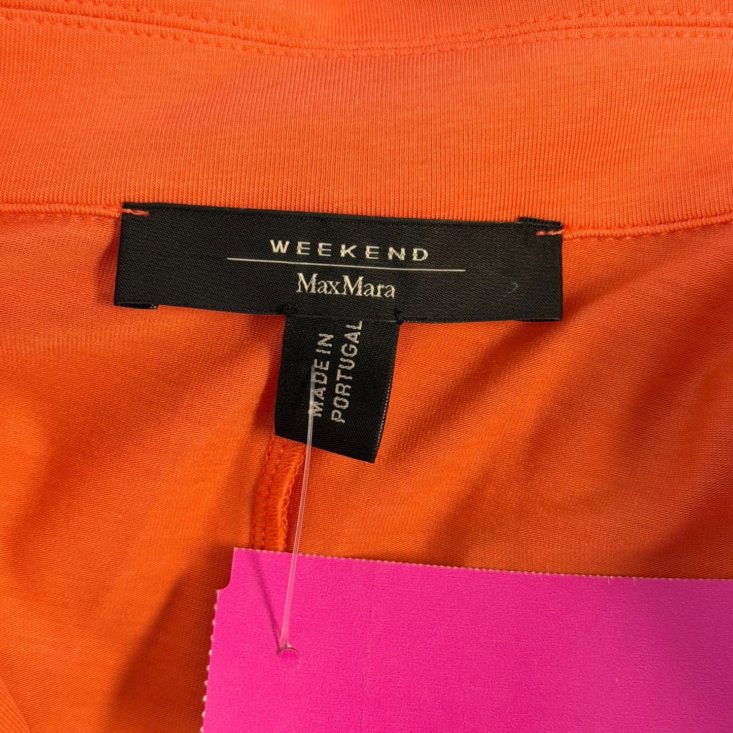 Weekend Max Mara Coral Blazer-Style Top With Button Closure S