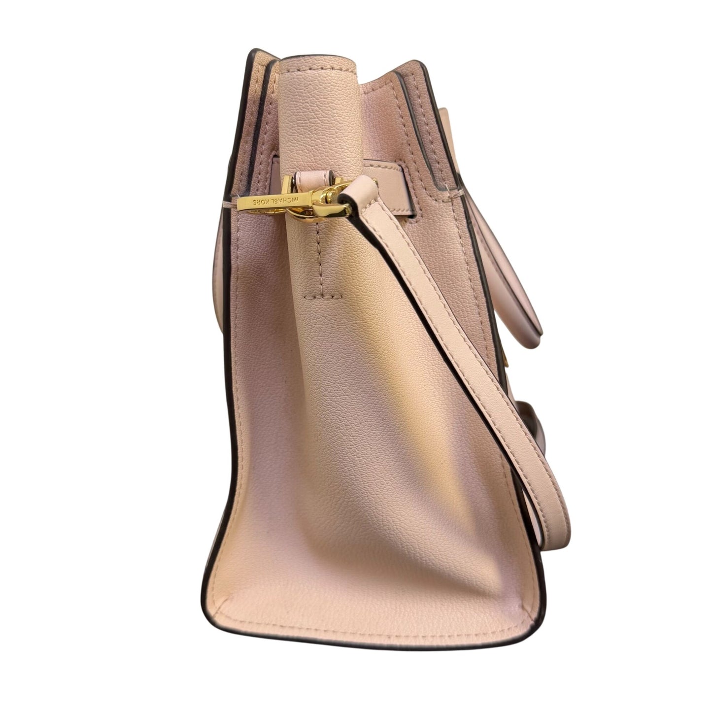 NWT Michael Kors Pink Leather Satchel Tote Handbag