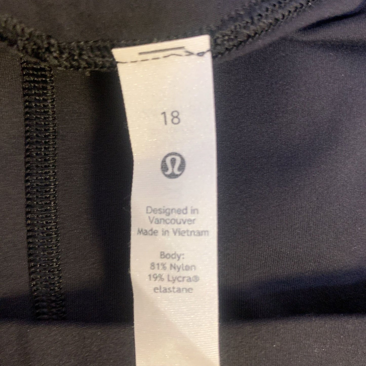 NWT Lululemon Black Align HR Jogger Pants Size 18