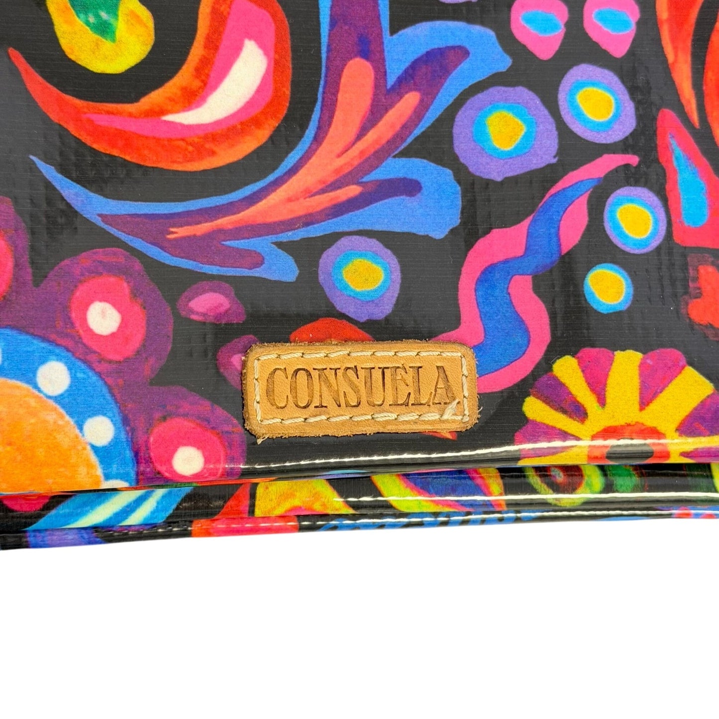 Consuela Crossbody Bag Black Multi With Adjustable Strap