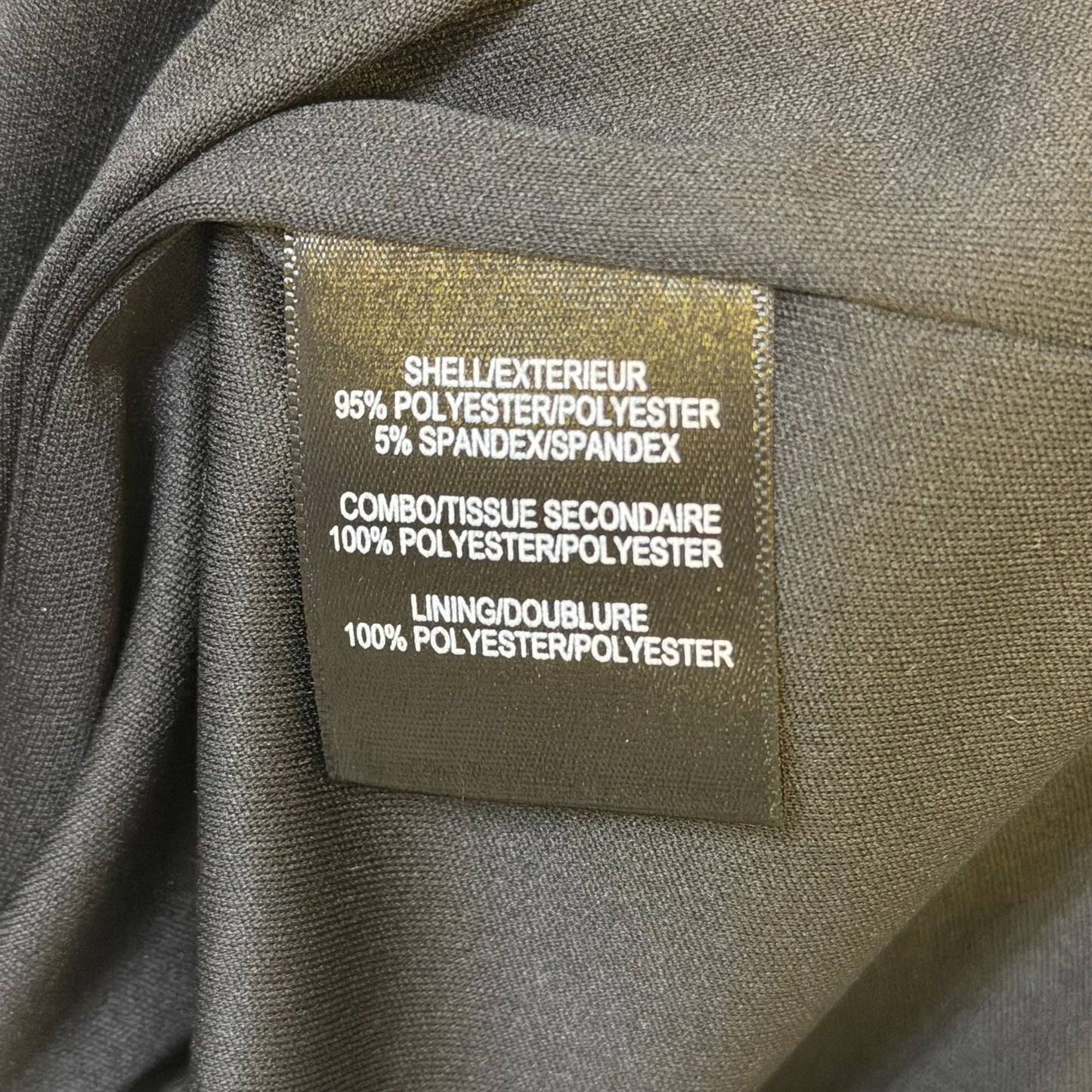 NWT One33 Social Black Low Back Long Sleeve Dress Size 4