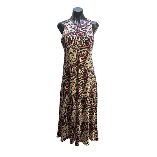 NWT Banana Republic  Sleeveless Maxi Dress w/ Geometric Print