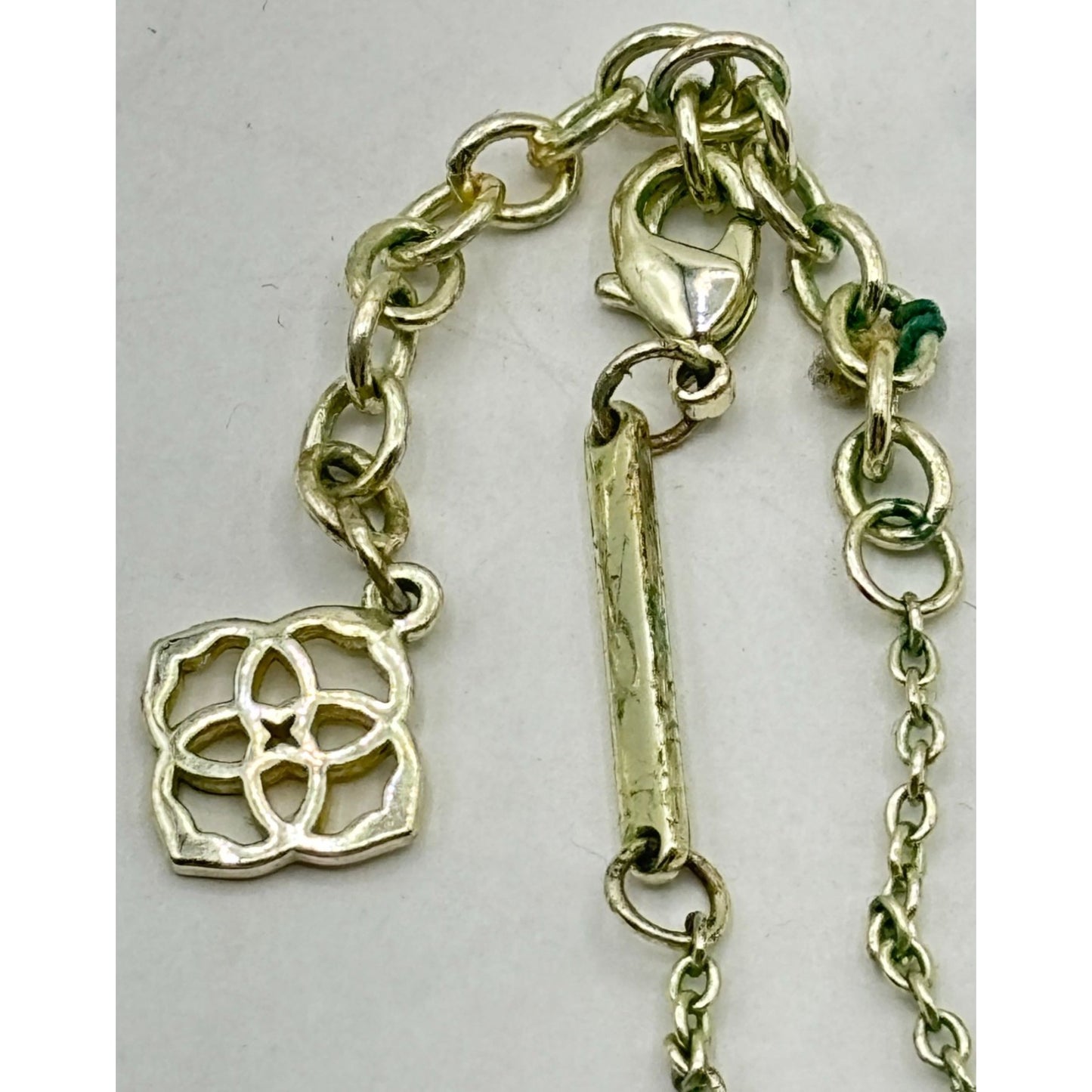 Kendra Scott Gold Plated Necklace With Druzy Pendant