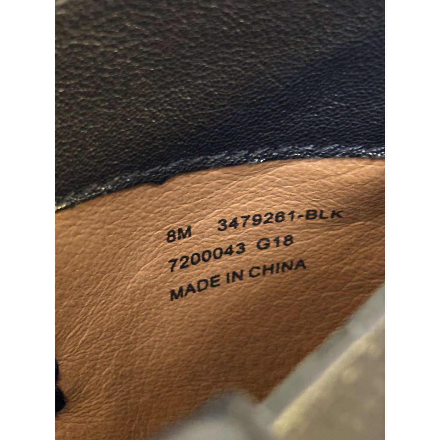 Frye Black Leather Ankle Booties Size 8