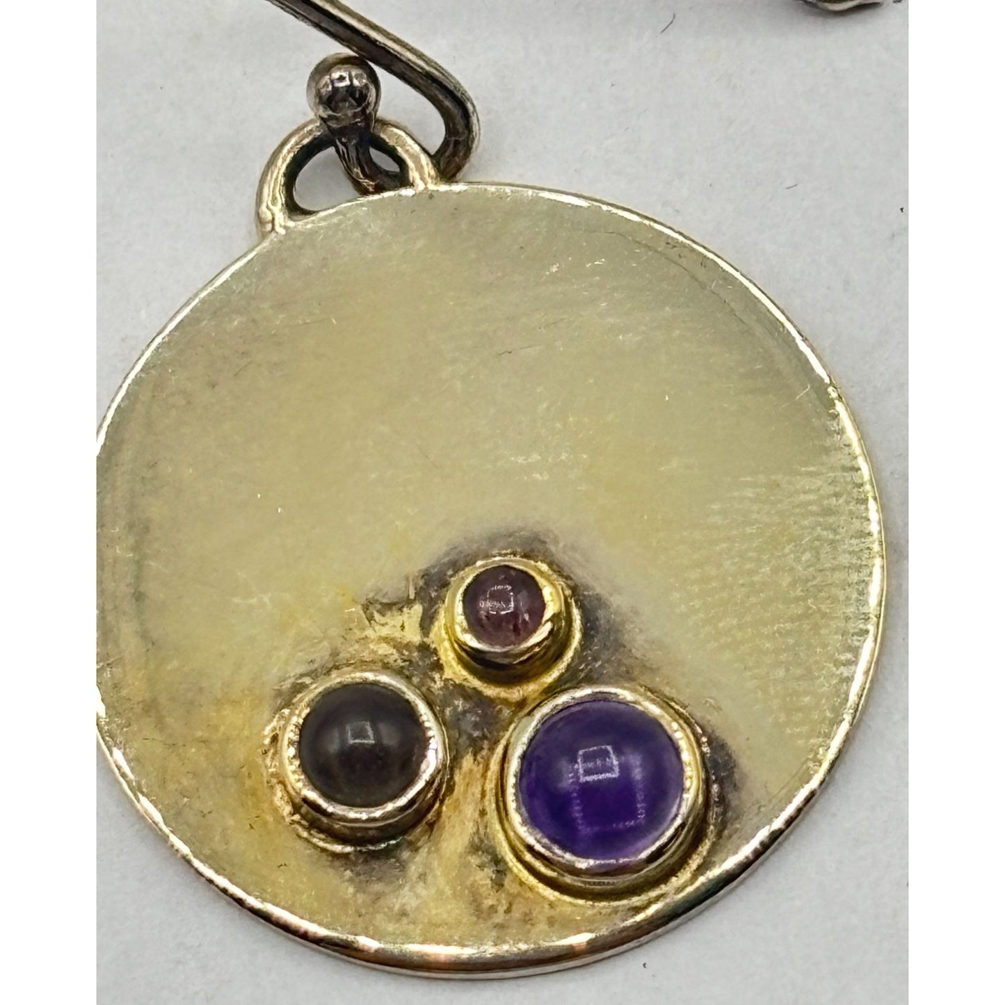 Banana Republic 925 Gold Plated Earrings With Stones