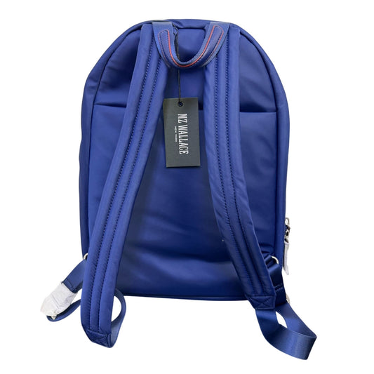 NWT MZ Wallace Blue Nylon Backpack With Camo Lining