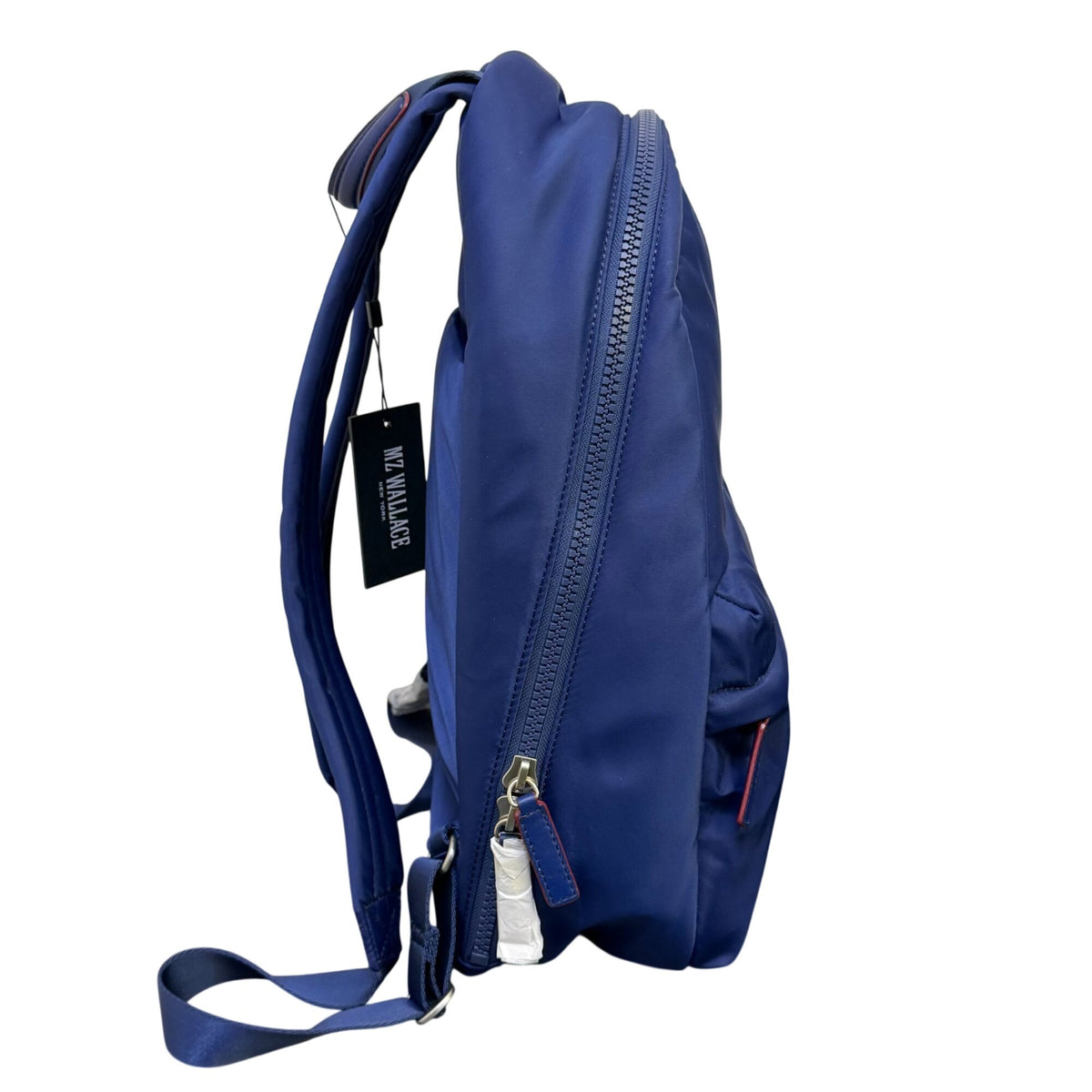 NWT MZ Wallace Blue Nylon Backpack With Camo Lining