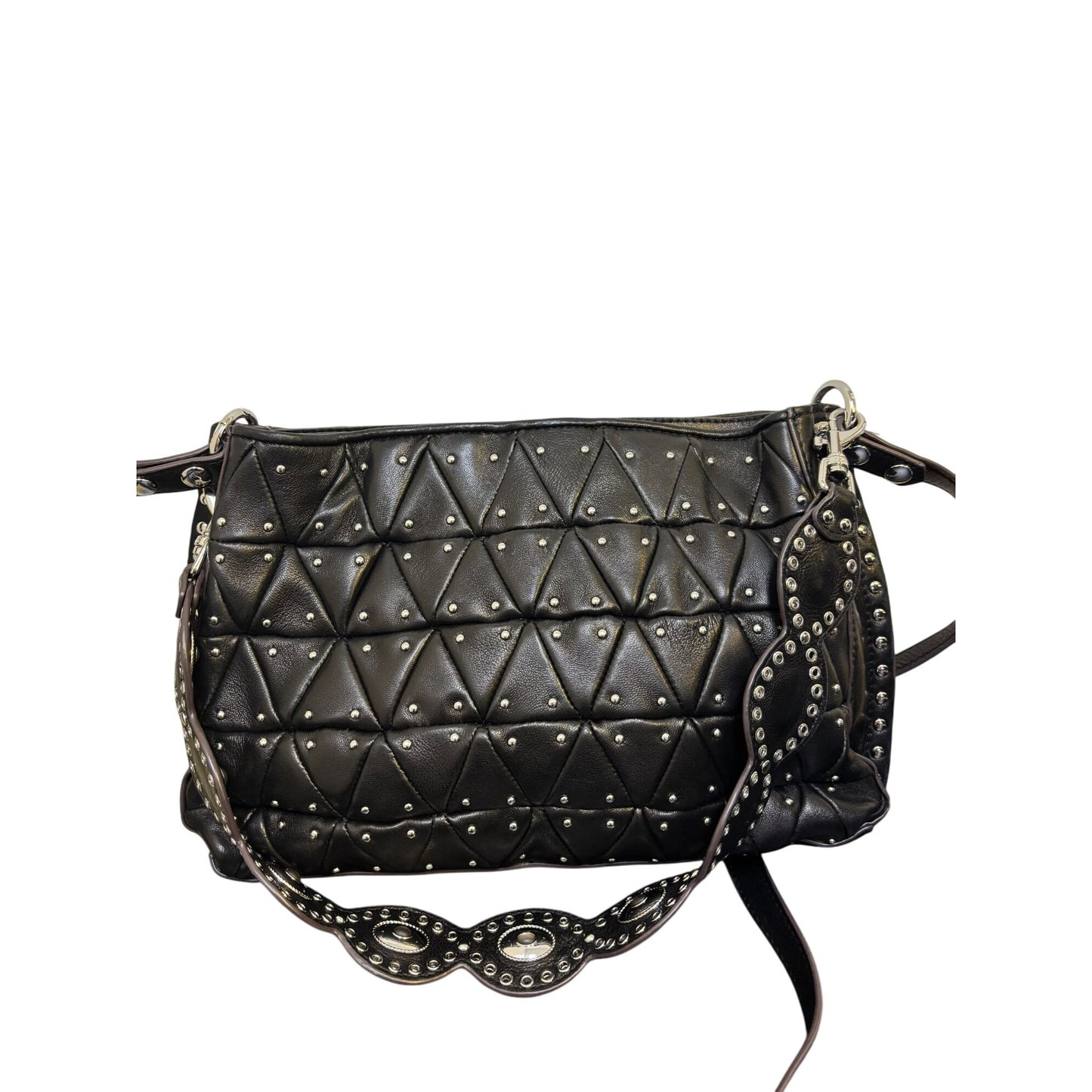 Aimee Kestenberg Roma Leather Double Entry Shoulder Bag