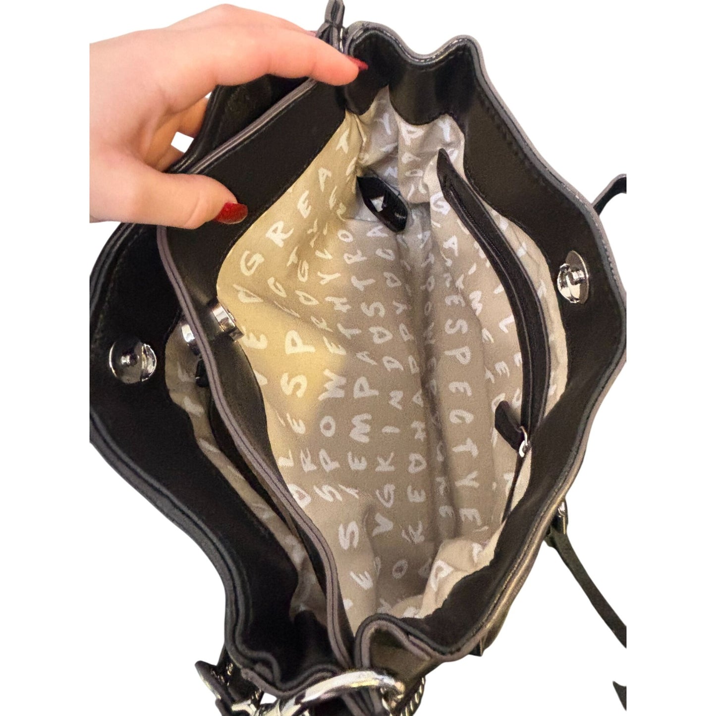 Aimee Kestenberg Roma Leather Double Entry Shoulder Bag