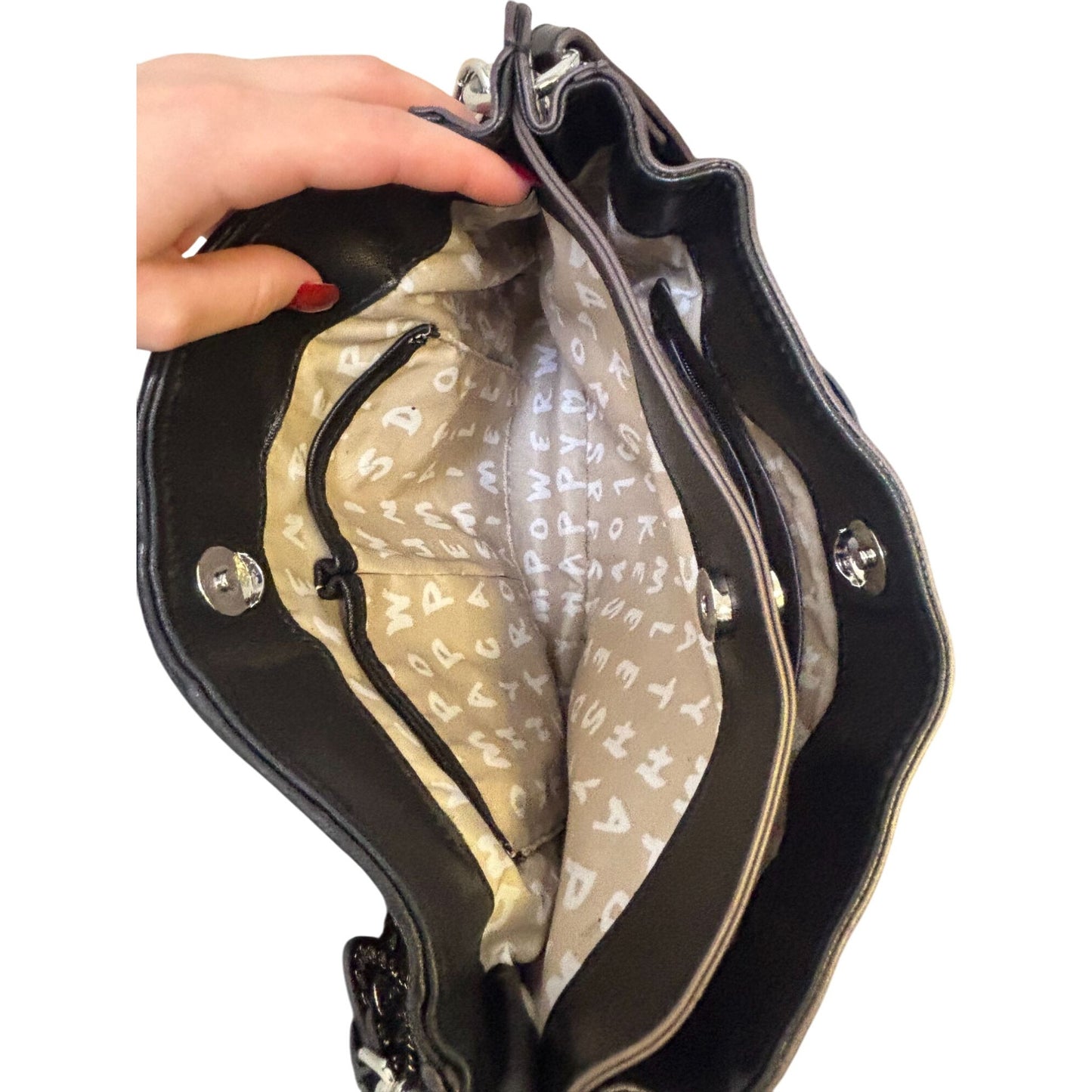 Aimee Kestenberg Roma Leather Double Entry Shoulder Bag