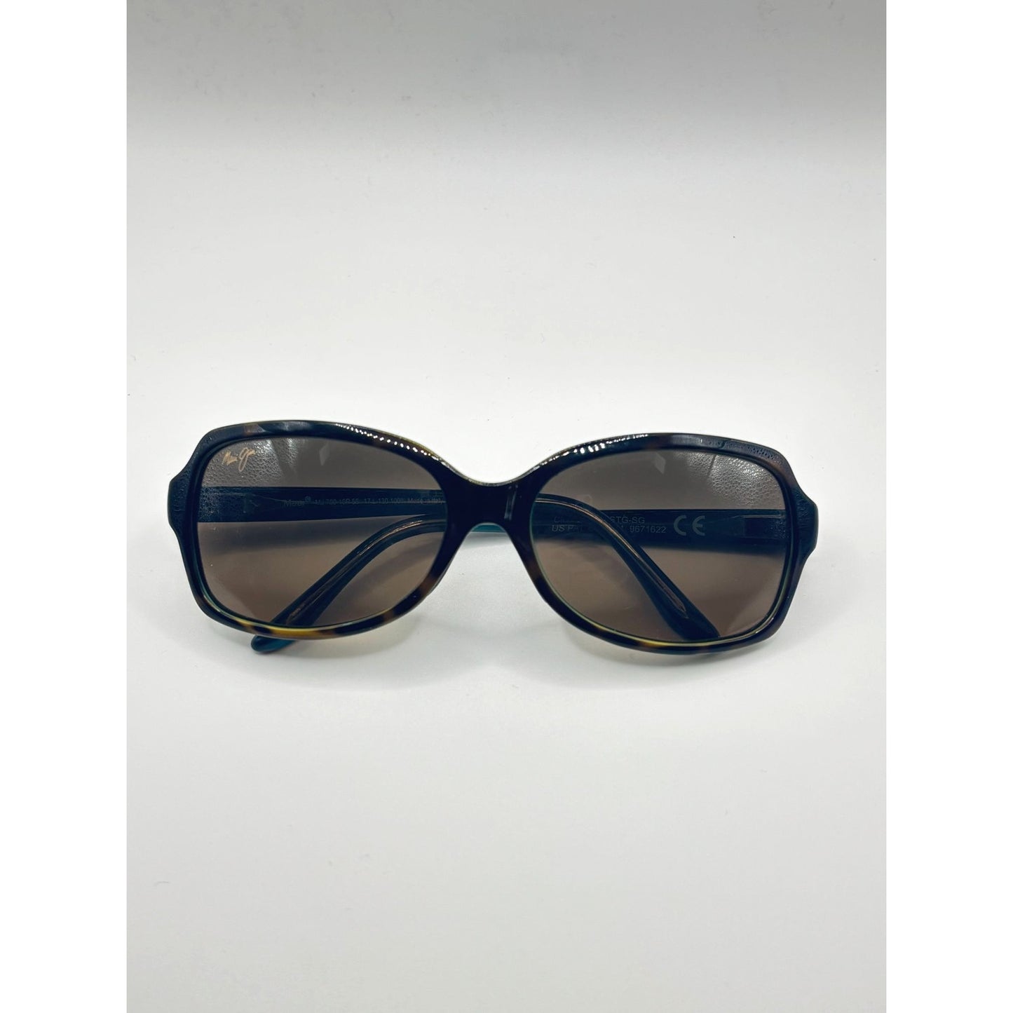 Maui Jim Polarized Sunglasses Tortoise Frame Brown Lenses