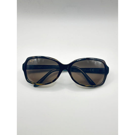 Maui Jim Polarized Sunglasses Tortoise Frame Brown Lenses