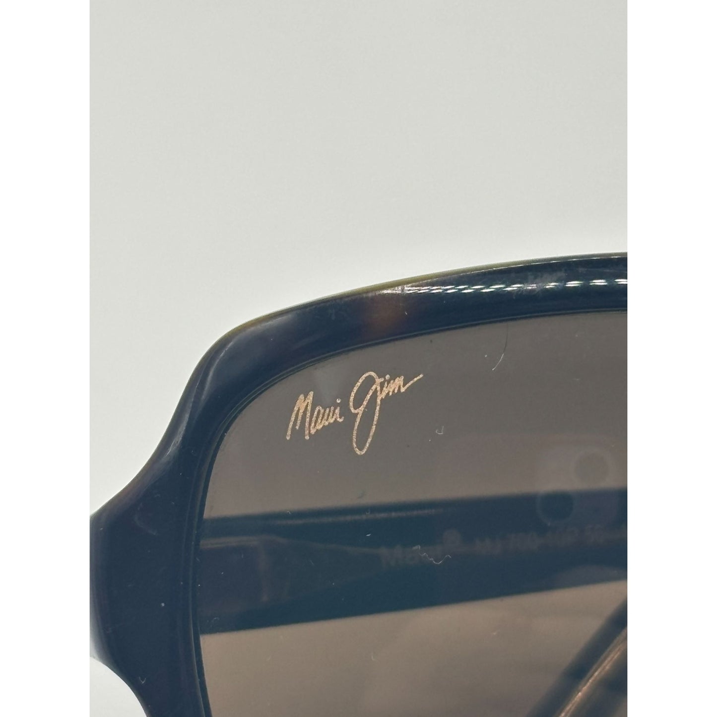 Maui Jim Polarized Sunglasses Tortoise Frame Brown Lenses