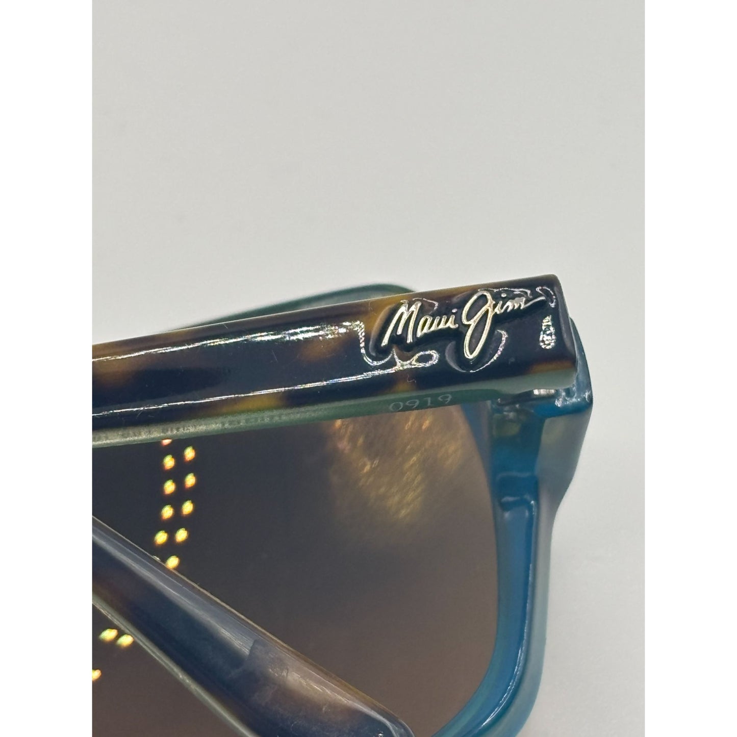 Maui Jim Polarized Sunglasses Tortoise Frame Brown Lenses