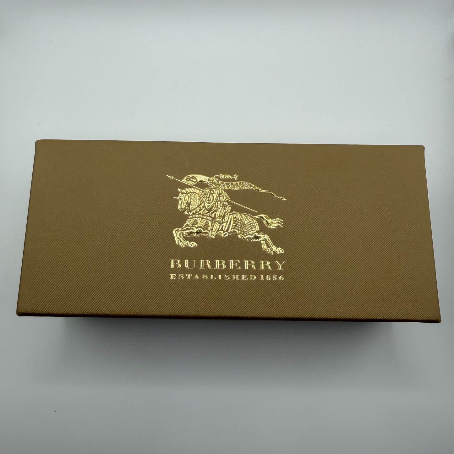 Burberry Aviator Sunglasses With Case & Box Beige Arms