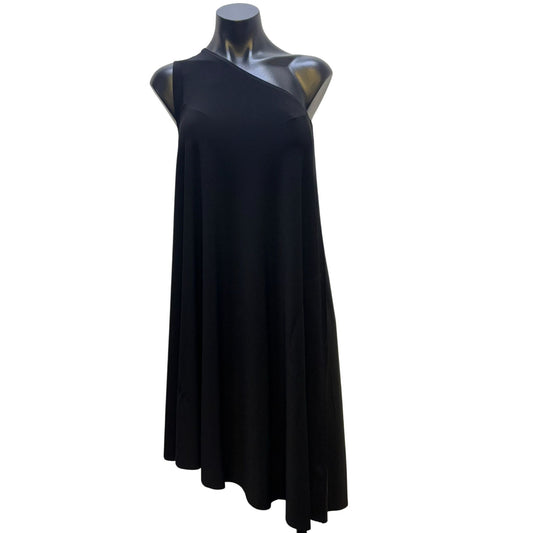 Kamalikulture X Norma Kamali One Shoulder Black Dress S