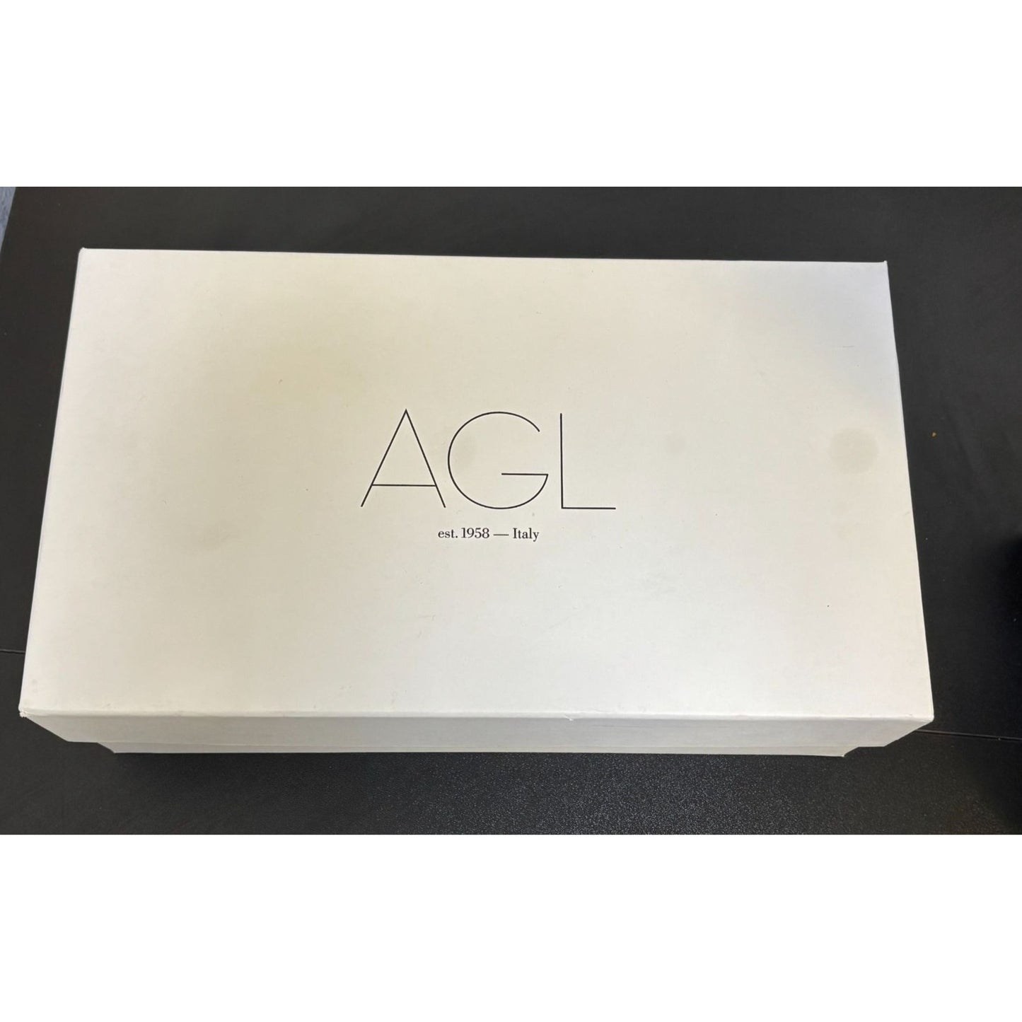 AGL Snake Print Slingback Heels Size 9/39.5 Tan Multi Leather