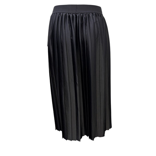 NWT Lululemon Satin Pleated Midi Skirt Black XS
