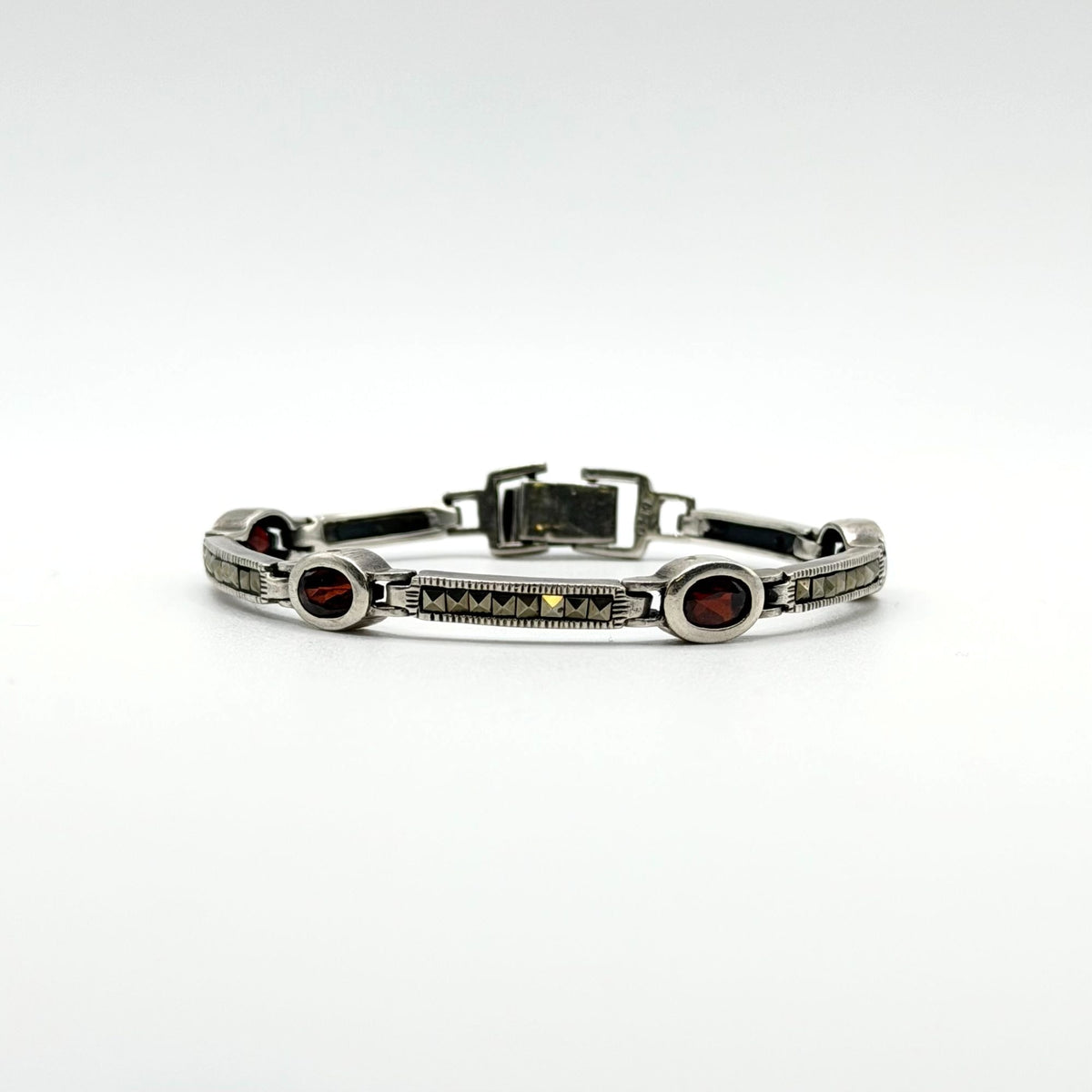 Vintage Sterling Silver 925 Link Bracelet