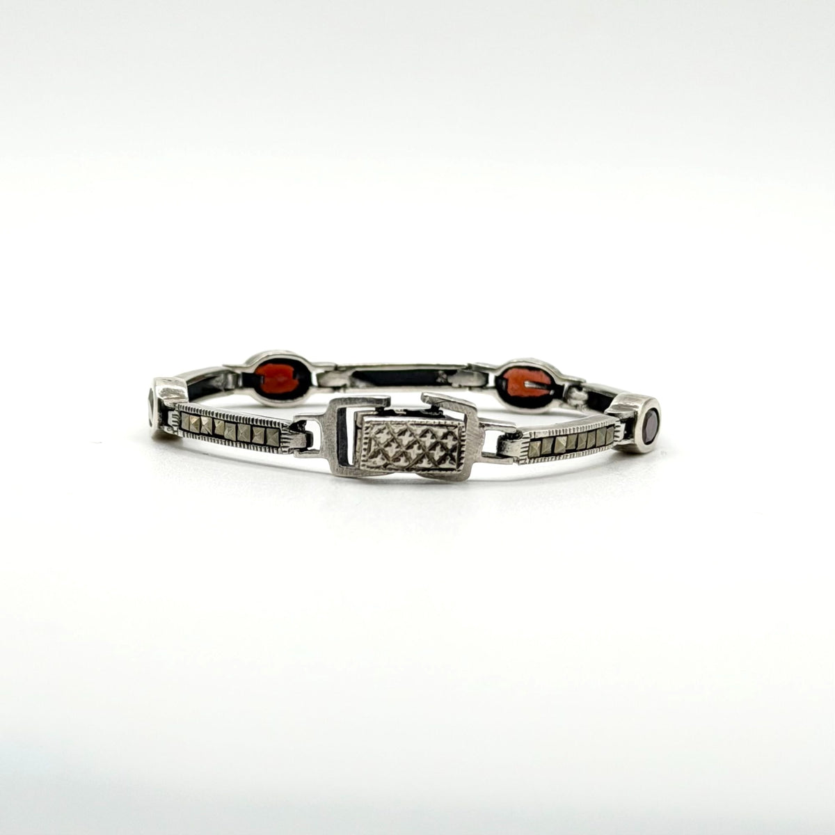 Vintage Sterling Silver 925 Link Bracelet