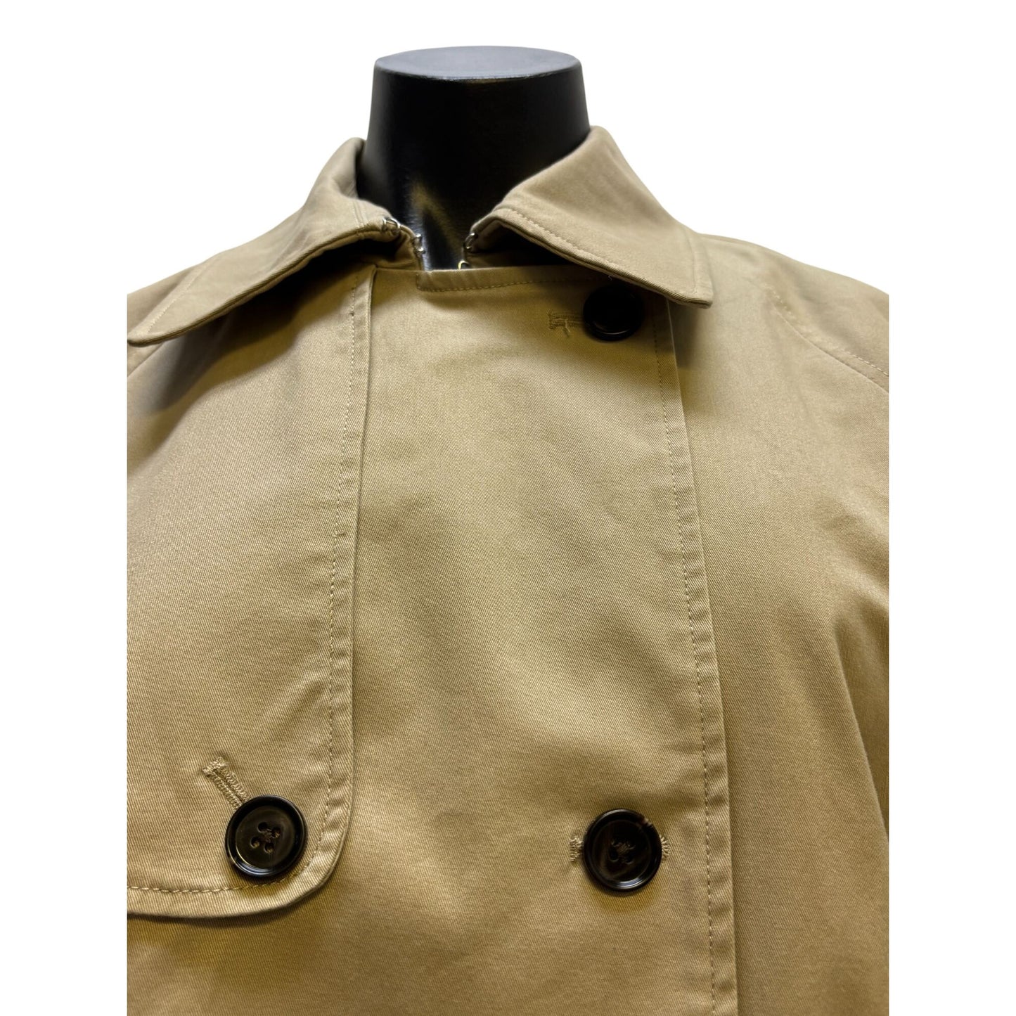 NWT Rails Khaki Double-Breasted Cropped Jacket Size L