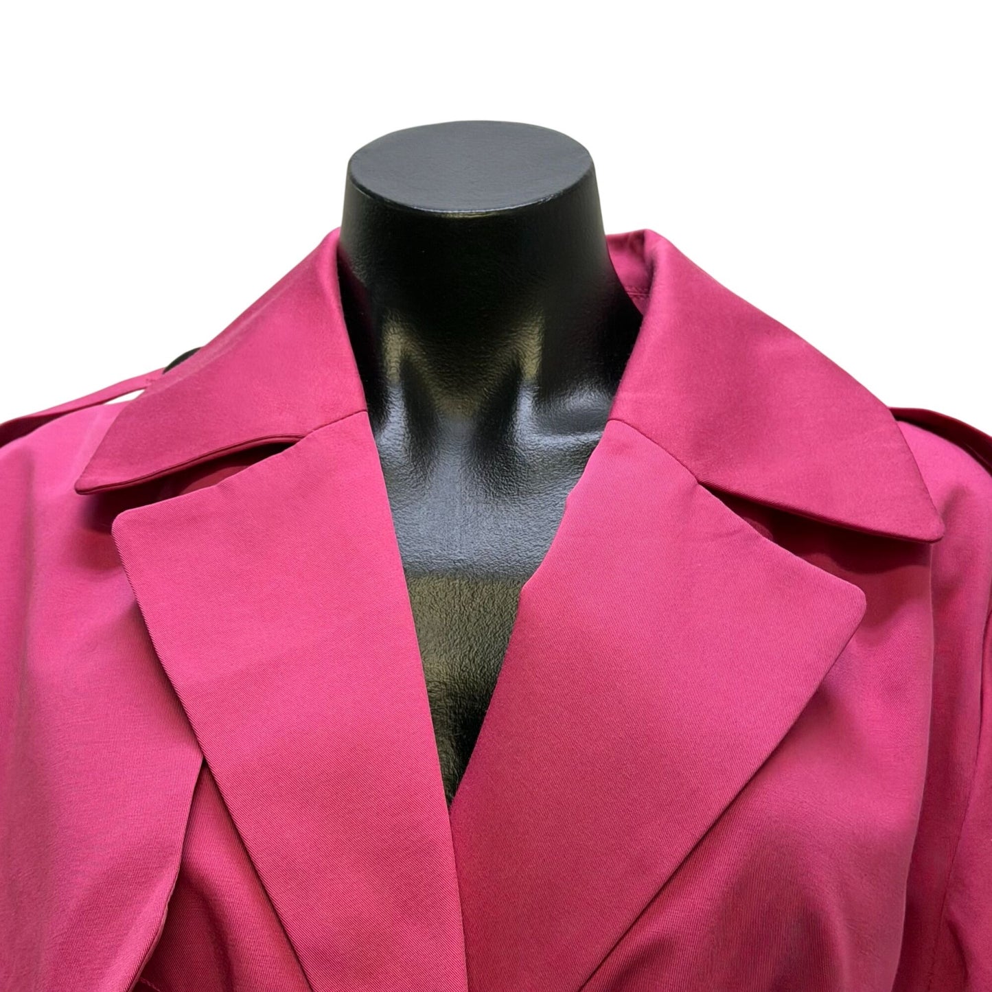 Lascana NWT Belted Pink Jacket Double-Breasted Long Sleeve Size 4