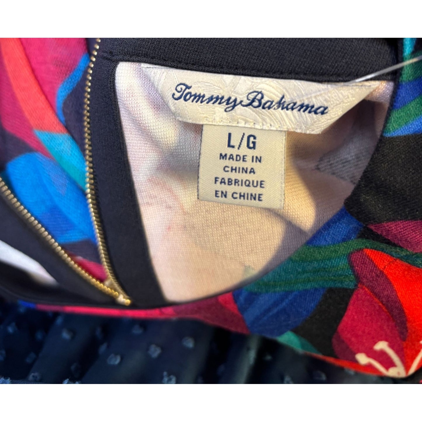 2p Tommy Bahama Floral Print Dress Matching Cover-Up Red Multicolor L