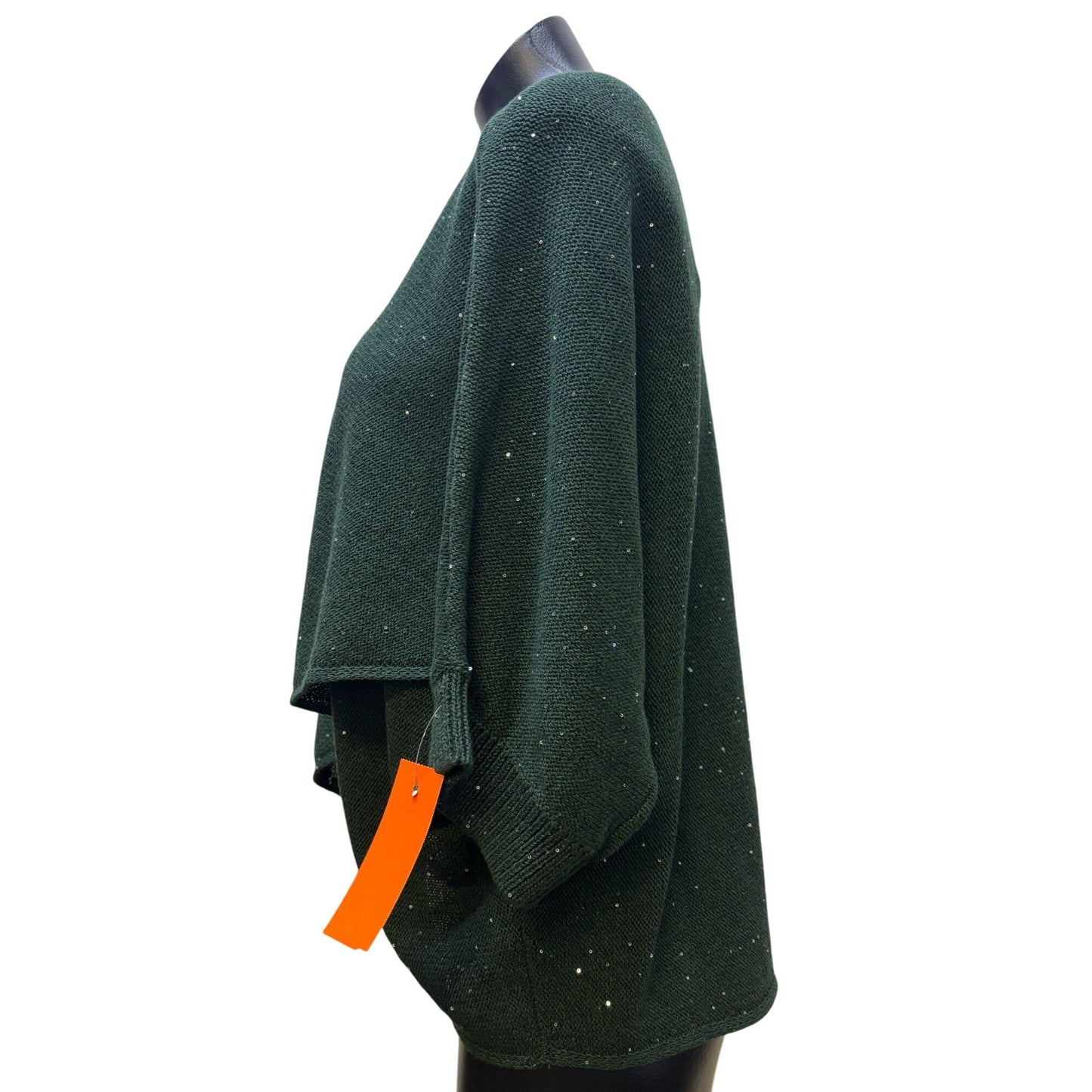 Fabiana Filippi Green Silk/Cotton Sweater Green 8/M