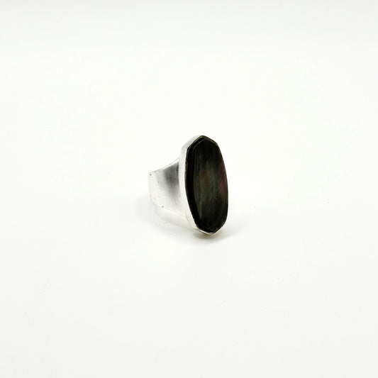 Kendra Scott Silver Statement Ring Size 7.5