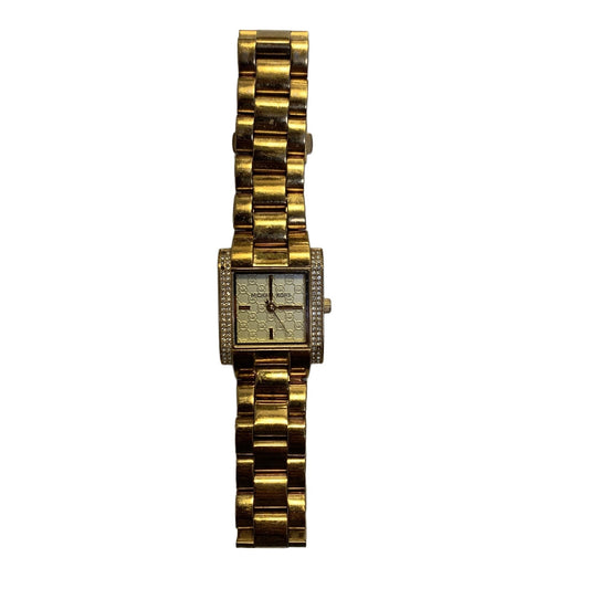 *Michael Kors Gold Square Face Watch